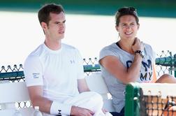 Ali Andy Murray ostaja brez trenerke? Amelie Mauresmo razkrila nosečnost.