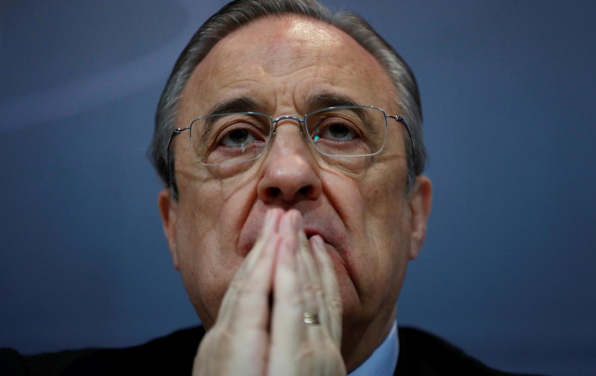 Florentino Perez | Predsednik madridskega Reala Florentino Perez sporoča, da superliga še ni rekla zadnje. | Foto Reuters