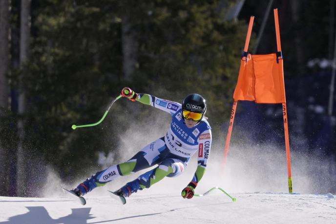 Ilka Štuhec | Bo Ilka Štuhec le premagala urok St. Antona in tam prvič v karieri osvojila superveleslalomske točke svetovnega pokala? | Foto Reuters