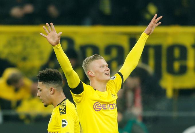 Norvežan Erling Haaland že navdušuje navijače Borussie Dortmund. | Foto: Reuters
