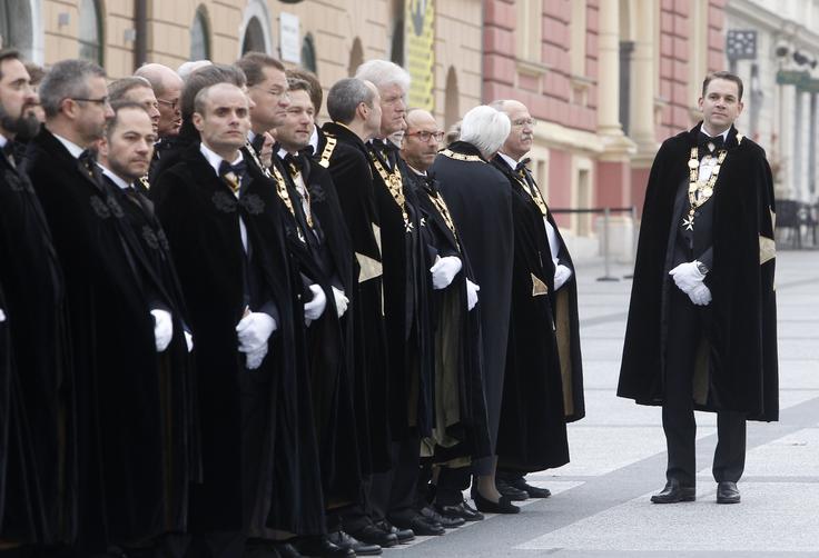 vitez sv. Jurij Habsburg-Lothringen | Foto: Srdjan Živulović/Bobo