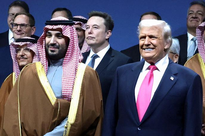 Mohammed bin Salman in Donald Trump | Foto Reuters
