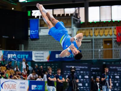 Anže Hribar peti v Bakuju