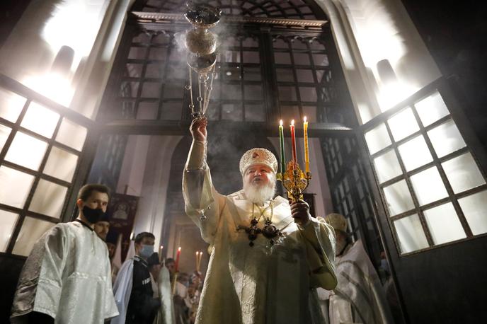 pravoslavna velika noč | Milijoni pravoslavnih vernikov doma praznujejo praznik Jezusovega vstajenja. | Foto Reuters