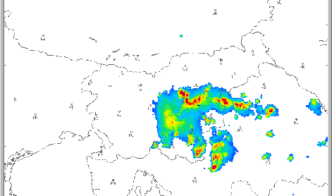 Ponekod po Sloveniji že nastajajo nevihte