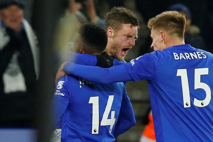 Leicester City | Jamie Vardy je najboljši strelec premier league. | Foto Reuters