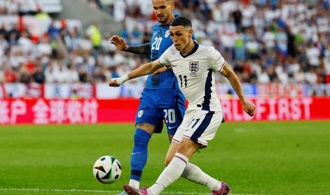 Angleški nogometaš se je po tekmi s Slovenijo vrnil v domovino