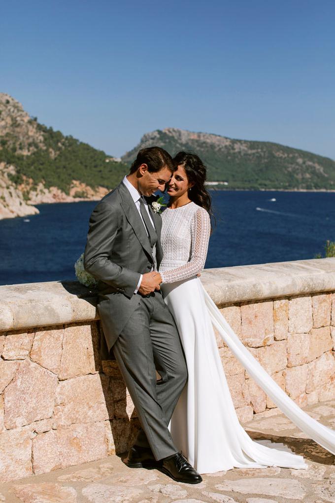 Maria Francisca Perello in Rafael Nadal sta se poročila lani oktobra. | Foto: Gulliver/Getty Images