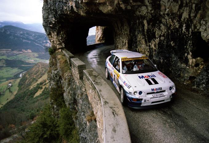 Ford escort RS cosworth v svetovnem prvenstvu - Francois Delecour leta 1993 na reliju Monte Carlo. | Foto: Reuters