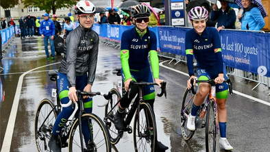 Vidno premražena Urška Žigart: Gladiatorski dan