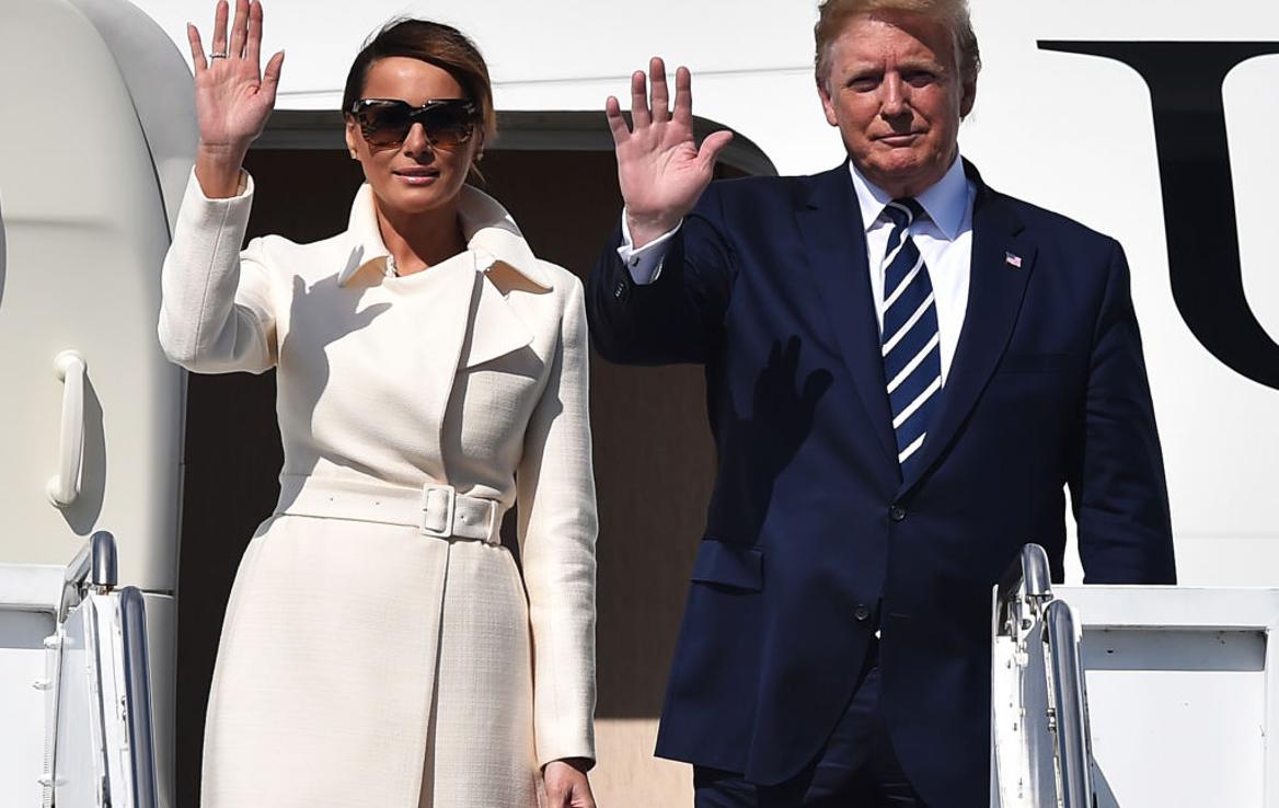 Melania Trump | Dobri dve leti po tem, ko se je v Sevnici rojena Melania Trump preselila v Belo hišo, se slovenski turizem lahko pohvali z lepo rastjo obiska, tudi iz ZDA. Koliko je za to zaslužna prva dama ZDA? | Foto Getty Images