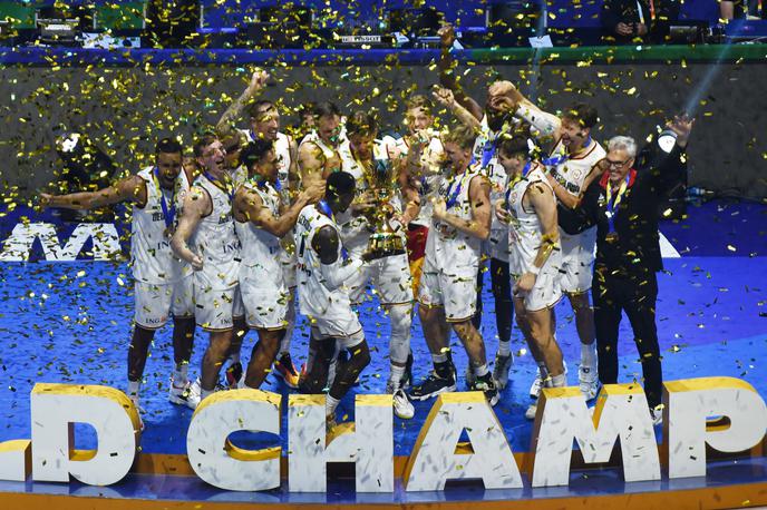 Nemčija Košarka SP 2023 Prvaki | Nemčija je svetovni prvak. | Foto Reuters