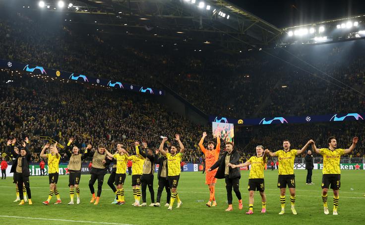 Rumeno-črni se bodo v polfinalu pomerili s PSG. | Foto: Reuters