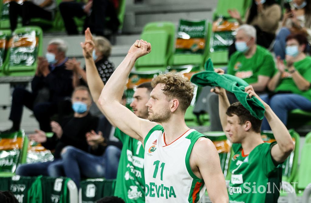 Cedevita Olimpija - Krka (prva tekma finala DP 2021)