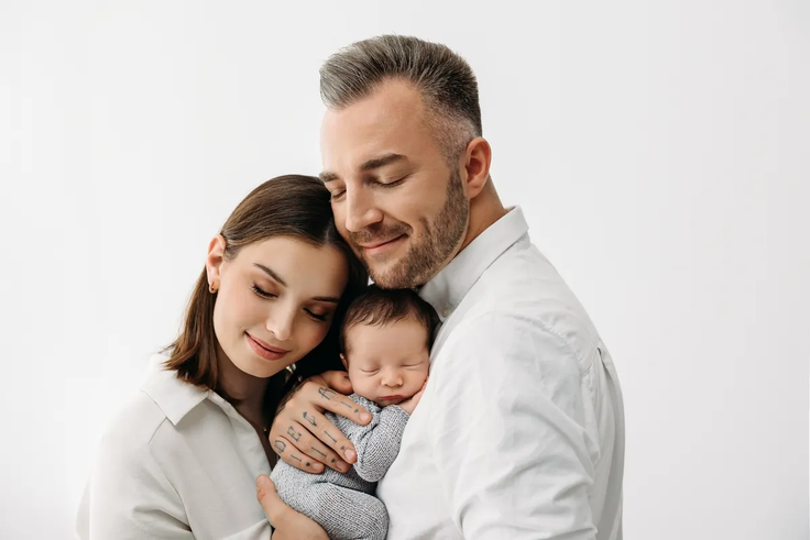 Z izbranko Kiaro Haas sta lani maja postala starša dečku Levu, ki se je rodil v celjski porodnišnici. | Foto: TinaAnže Photography