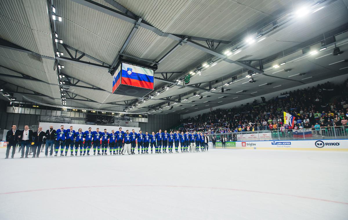 Slovenija Južna Koreja Hokej Reprezentanca | Slovenski hokejisti so prvenstvo končali z zmago s 4:1 nad Južno Korejo. | Foto Grega Valančič/Sportida