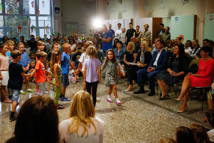 OŠ Majde Vrhovnik | Foto: Anže Malovrh / STA