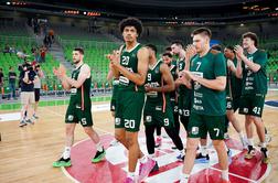 Cedevita Olimpija si je zagotovila prvo zaključno žogico
