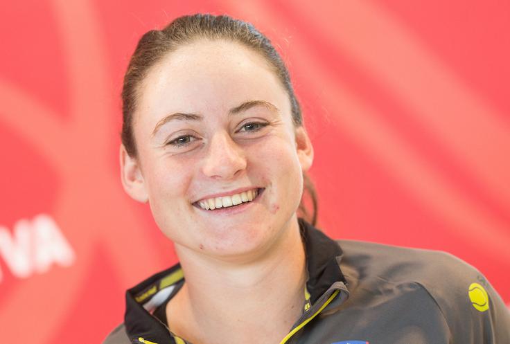 Tamara Zidanšek Tamara Zidanšek je namučila favorizirano Japonko. | Foto: Sportida