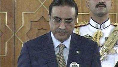 Zardari prisegel kot pakistanski predsednik