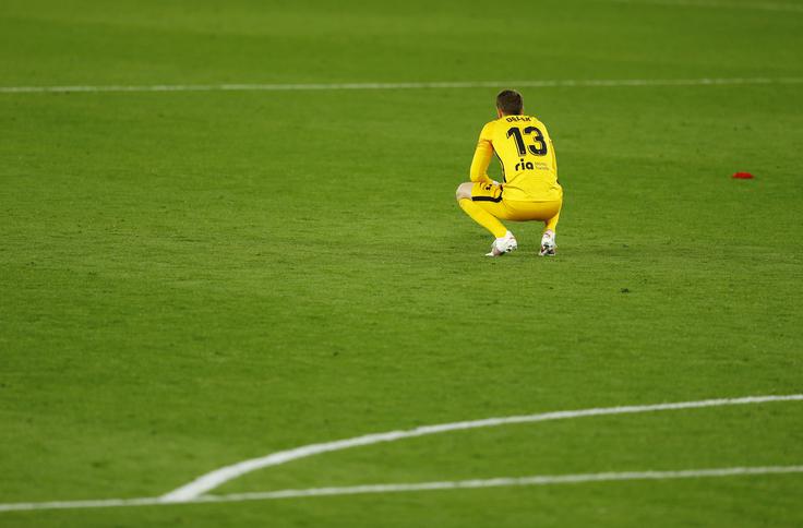 Atletico je v zadnjih tednih zapravil veliko prednost pred Realom in Barcelono. V zadnjih osem krogov vstopa s tesno prednostjo. | Foto: Reuters