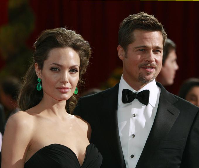 Angelina Jolie in Brad Pitt | Foto: Reuters