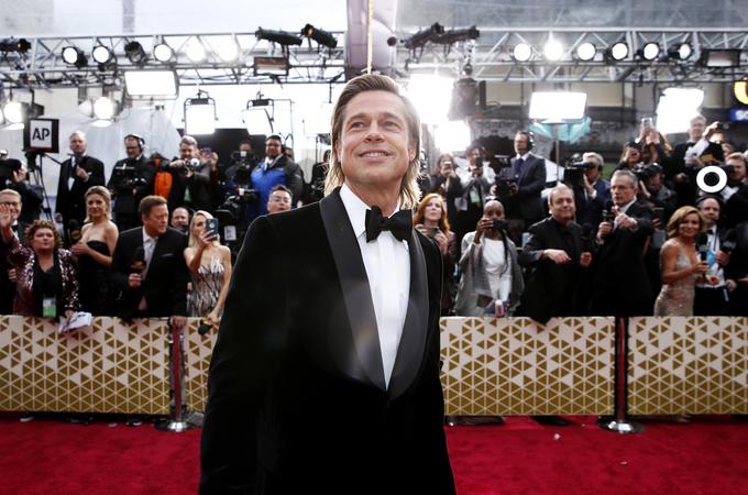 Brad Pitt si je z vlogo Bilo je nekoč ... v Hollywoodu prislužil prvega igralskega oskarja. | Foto: Reuters