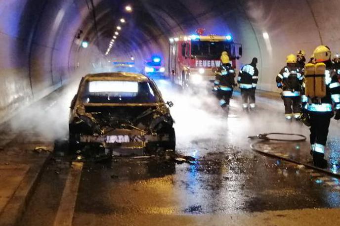 Požar Ljubelj | Foto policija