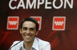 Contador na seznamu španske ekipe za svetovno prvenstvo