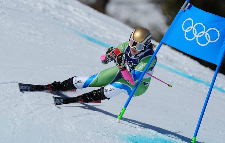 Caterina Sinigo je bila na veleslalomu 31. | Foto: Reuters