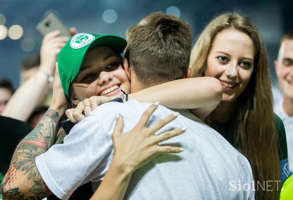 Olimpija Pokal Slavje Nogomet Finale Stožice