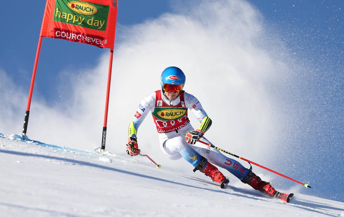 Mikaela Shiffrin | Mikaela Shiffrin je zmagovalka veleslaloma v Courchevelu. | Foto Guliverimage