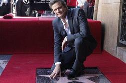 Colin Firth dobil zvezdo na Pločniku slavnih