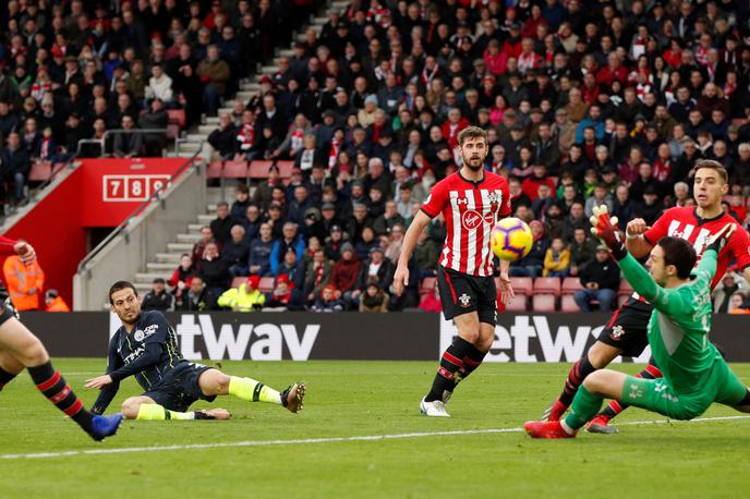 Southampton Manchester City | Manchester City se je povzpel na drugo mesto v angleškem prvenstvu. | Foto Reuters
