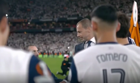 Čeferin in Uefa sta se znašla v zadregi