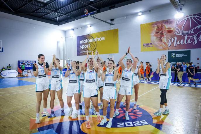 Slovenska ženska košarkarska reprezentanca U20 | Slovenke so prvenstvo na Portugalskem končale na devetem mestu. | Foto Fiba Europe