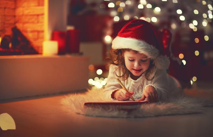 Skoraj je že december, zato poskrbite, da bo vaše pismo Božičku pravočasno prišlo do njega. | Foto: Getty Images