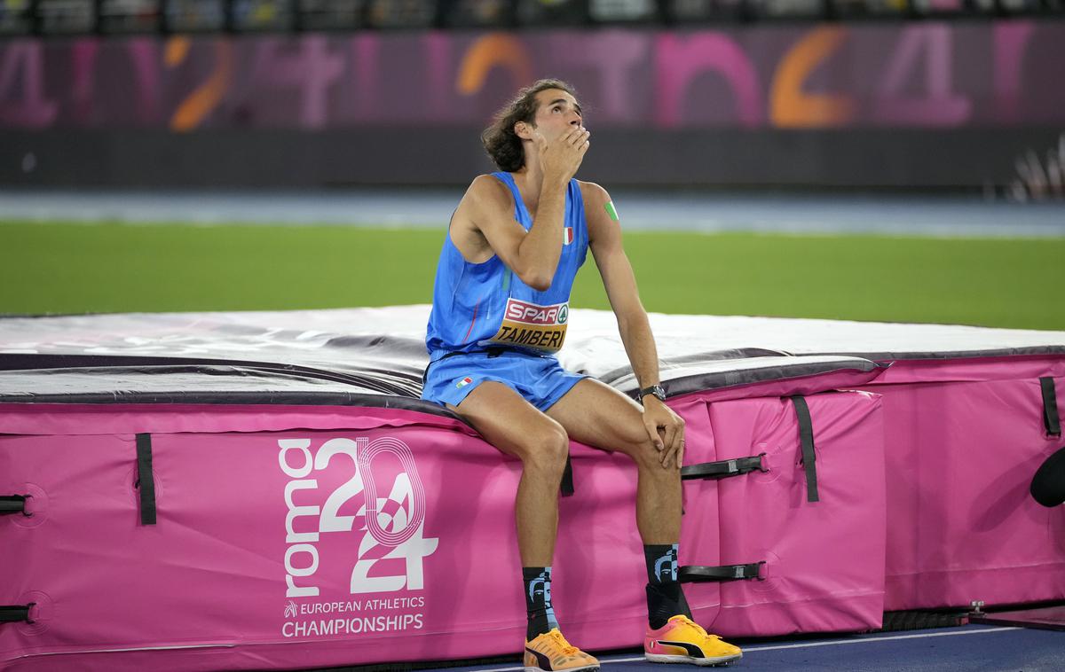 Gianmarco Tamberi | Gianmarco Tamberi se je na dan olimpijske tekme znova znašel v bolečinah, a se bo kljub temu ob 19. uri podal v olimpijski boj. | Foto Guliverimage