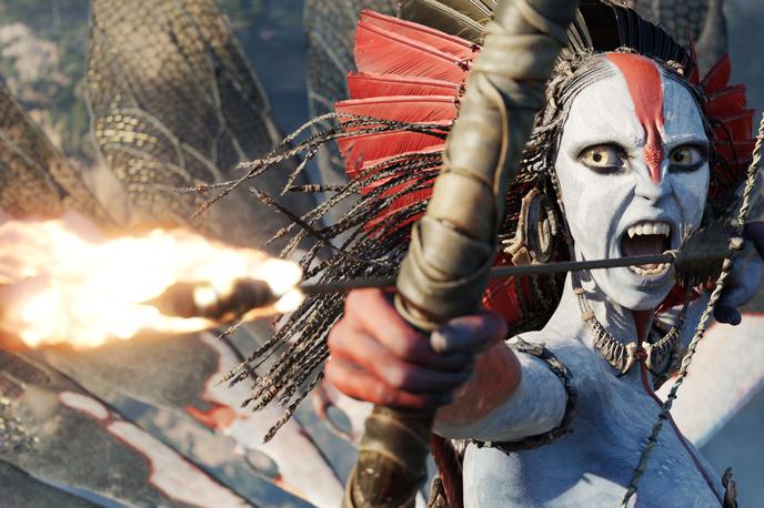 Avatar 3, Ogenj in pepel | Pripravite se na ogenj … in pepel. Varang je nova antagonistka filma, vodja razočaranega klana, ki hoče vse požgati. Upodobi jo Oona Chaplin, vnukinja slovitega Charlieja Chaplina in pravnukinja dramatika Eugena O’Neila. | Foto Blitz Film & Video Distribution