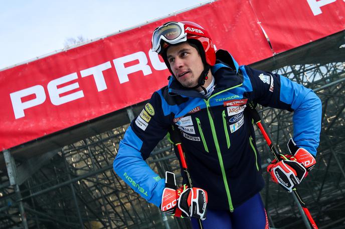 Žan Kranjec | Žan Kranjec je pred uradno odpovedjo opravil še zadnji trening. | Foto Matic Klanšek Velej/Sportida