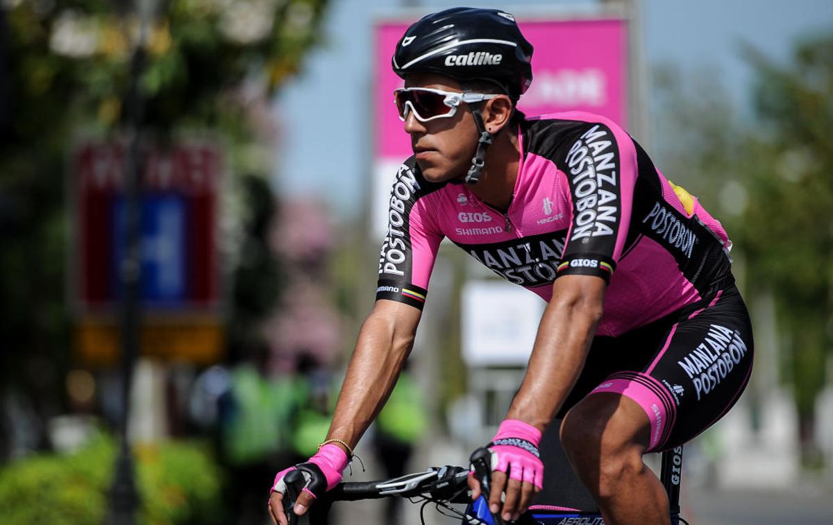 Juan Sebastian Molano | Juan Sebastian Molano zapušča Giro. | Foto Getty Images