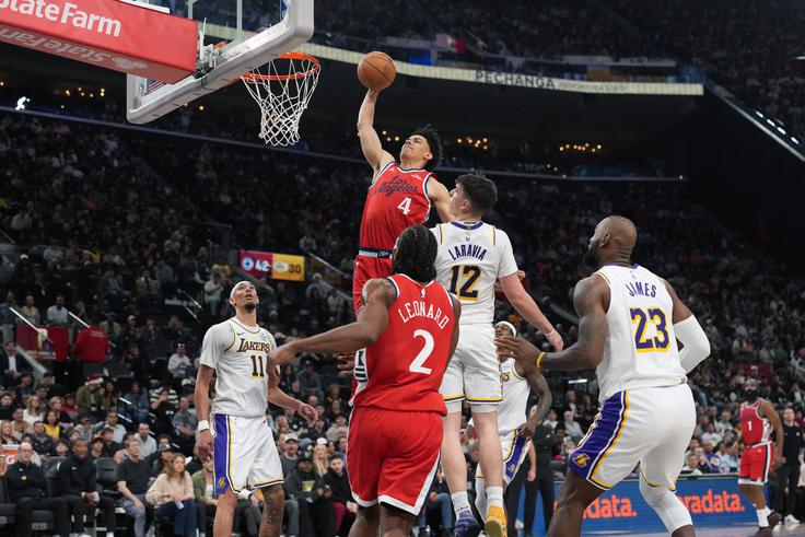 LA Clippers so leteli od prve minute naprej. | Foto: Reuters