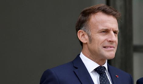 Krizni sestanek v Franciji, Macron se trese
