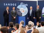 Položitev temeljnega kamna Lek Sandoz