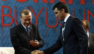 Erdogan preganja nogometnega zvezdnika