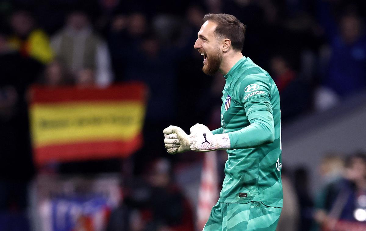 Jan Oblak | Jan Oblak je med vratnicama Atletica stal že kar 470-krat! | Foto Reuters