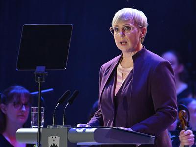 Nataša Pirc Musar na Čarobnem dnevu poudarila pomen dobrote