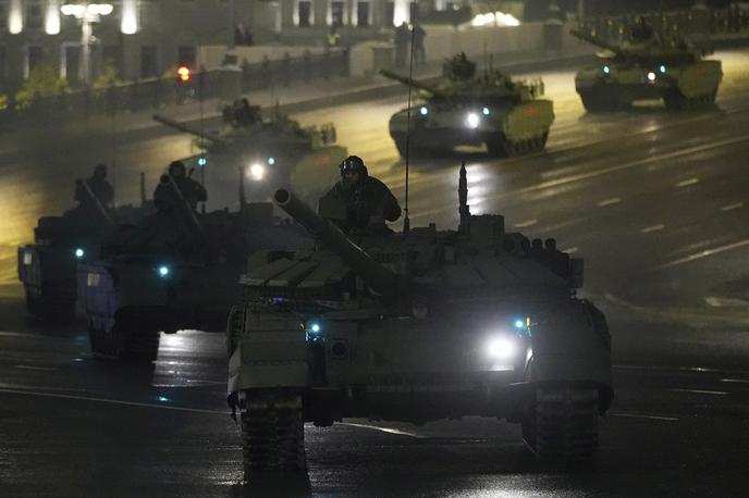 Ruski tanki na vojaški paradi 2025 | Ruski tanki, ki so sodelovali na vojaški paradi ob letošnjem dnevu zmage. | Foto Guliverimage