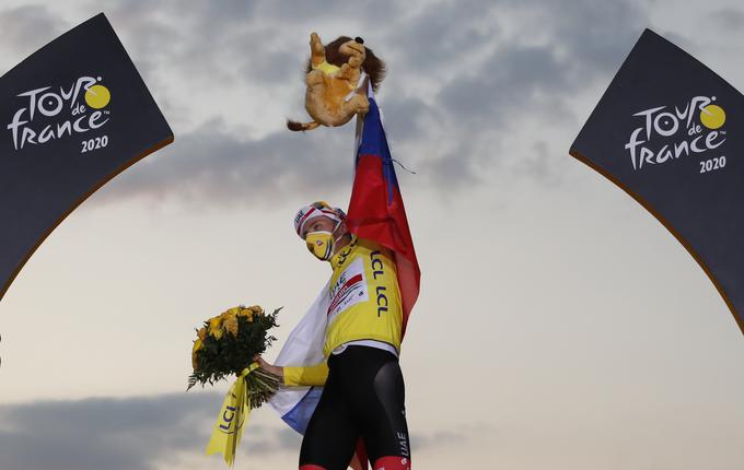 Tadej Pogačar na svoji prvi Dirki po Franciji - prišel, videl, zmagal!  | Foto: Reuters