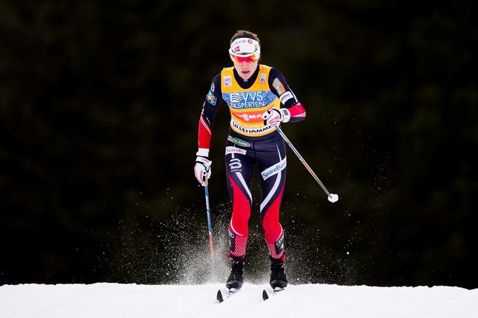 Heidi Weng si je zmago na novoletni turneji zagotovila prav na njeni zadnji postaji, slovitem vzponu na Alpe Cermis. | Foto: Reuters
